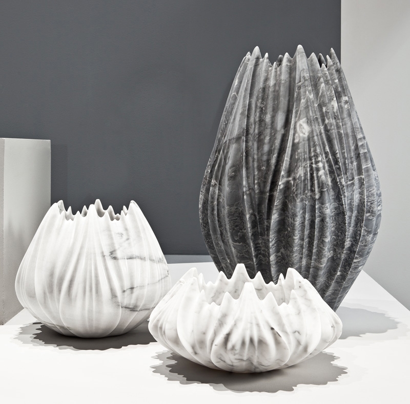 marble vase